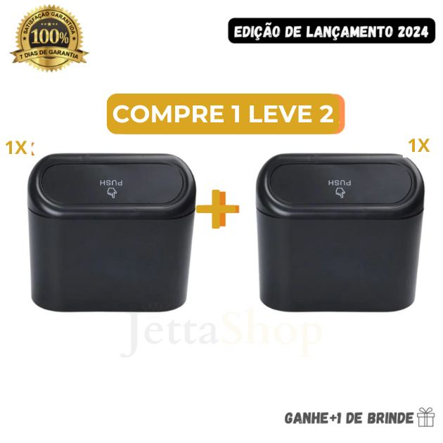 (COMPRE 1 LEVE 2) Kit Porta Resíduos Automotivo