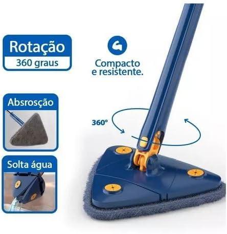 Esfregão Triângulo Mop 360 | Versatillè™ - 1 Refil Brinde