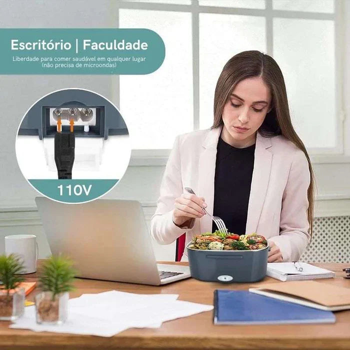 Compre 1 Leve 2 - Marmita Elétrica Térmica (Últimas Unidades)
