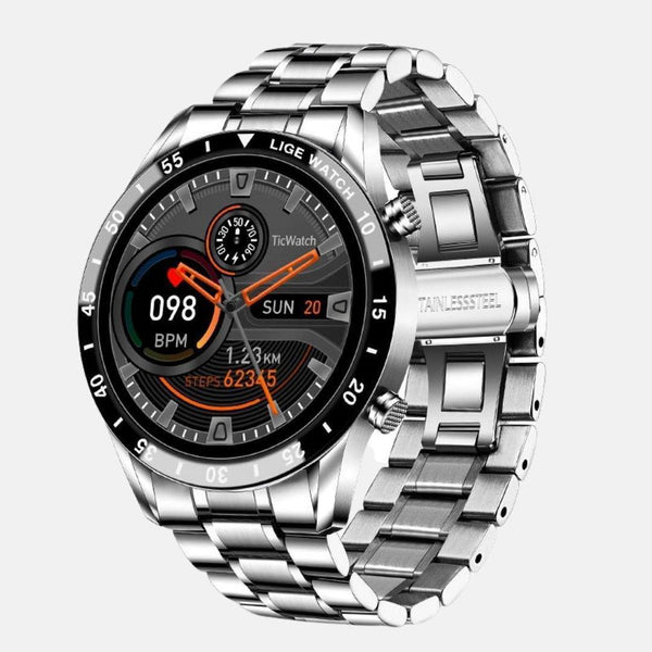 Smartwatch de Luxo - Elite Chrono + Brinde Pulseira Silicone