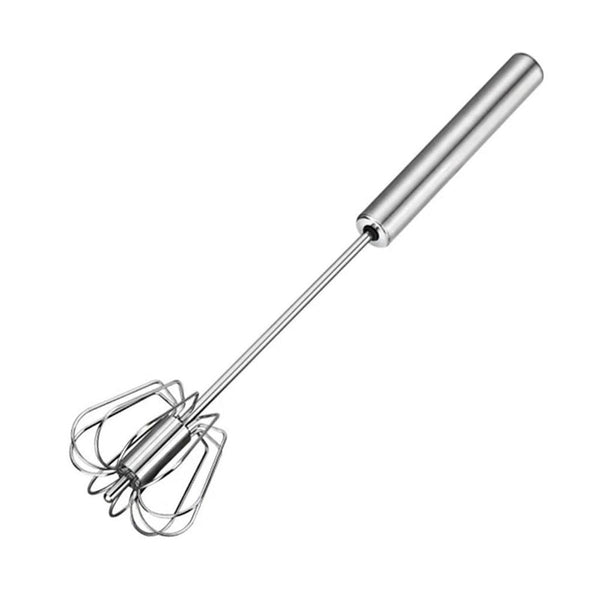 Batedor de Ovos Manual Semi Automático de Inox