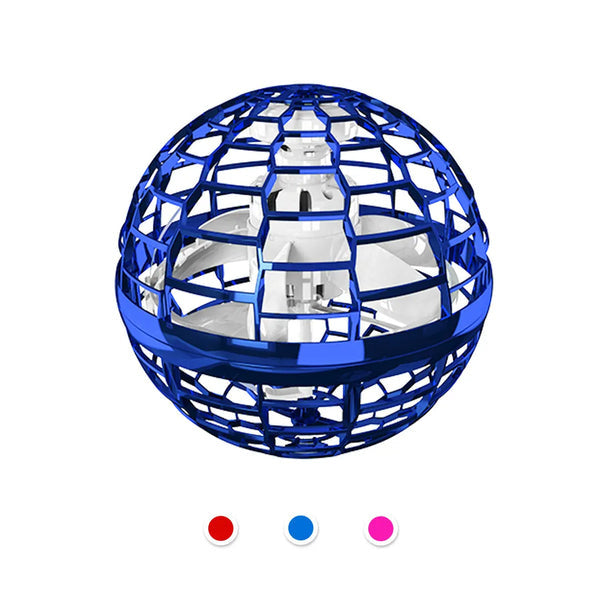 Bola Voadora de Descompressão Giratória com Luzes LED - SpinGlow