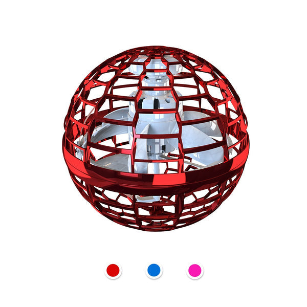Bola Voadora de Descompressão Giratória com Luzes LED - SpinGlow
