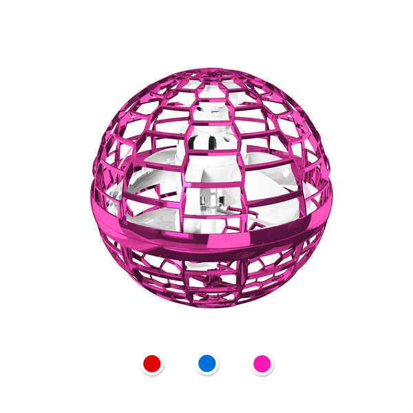 Bola Voadora de Descompressão Giratória com Luzes LED - SpinGlow