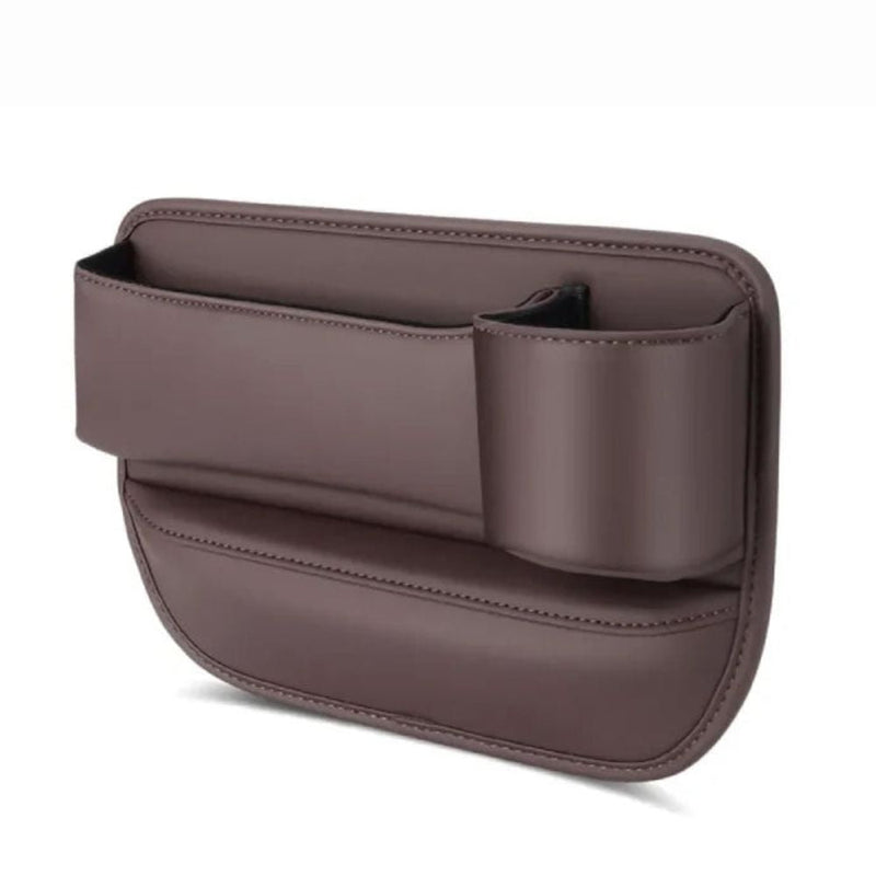 Bolsa Organizadora de Couro para Carro com Suporte
