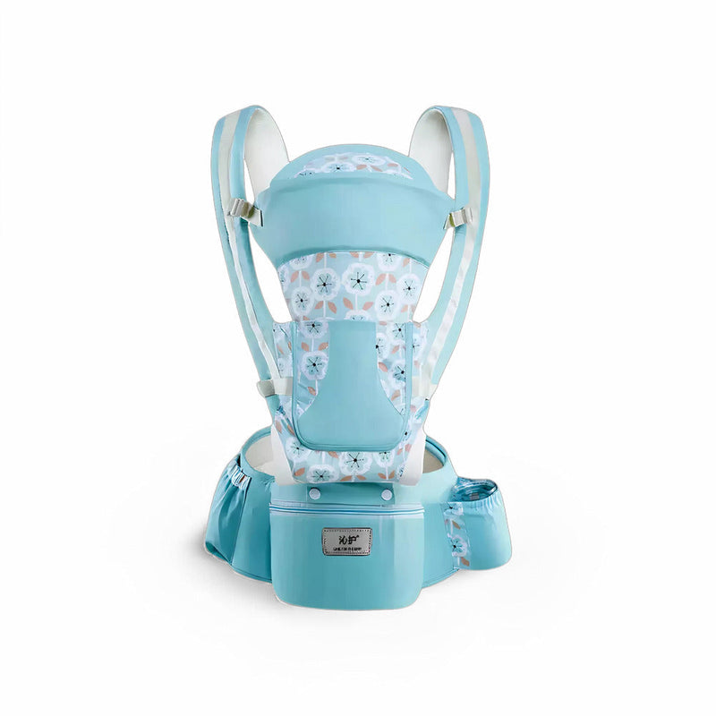 Canguru Ergonômico para Bebês C/ Bolsa e Porta Mamadeira - BabyComfort