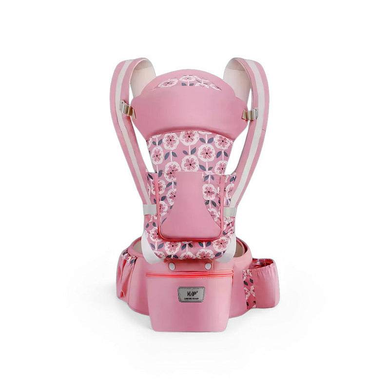 Canguru Ergonômico para Bebês C/ Bolsa e Porta Mamadeira - BabyComfort