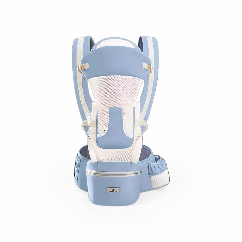 Canguru Ergonômico para Bebês C/ Bolsa e Porta Mamadeira - BabyComfort