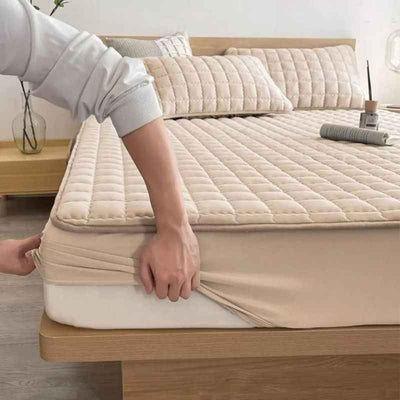 Capa de Colchão Acolchoada Impermeável - SleepShield