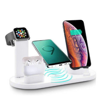 Carregador por Indução 7 em 1 Multifuncional para Iphone e Android