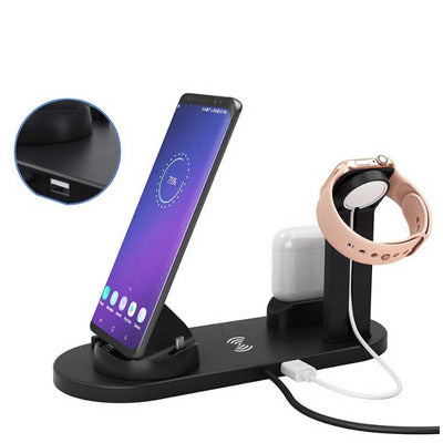 Carregador por Indução 7 em 1 Multifuncional para Iphone e Android
