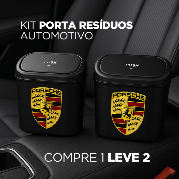 (COMPRE 1 LEVE 2) Kit Porta Resíduos Automotivo