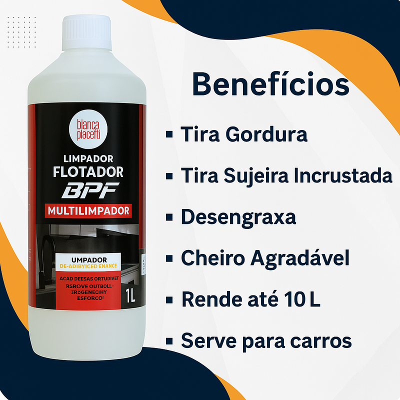 Flotador Multiuso - Remove Sujeira Difícil Sem Esforço