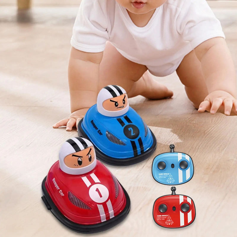 Conjunto de Carrinho Bate Bate Interativo com Controle Remoto