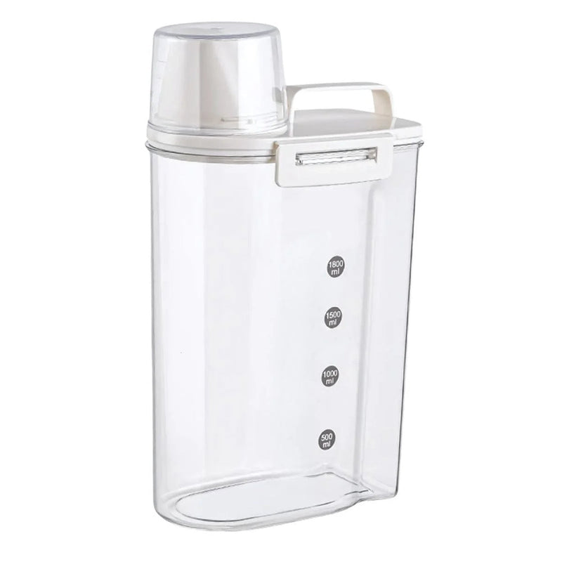 Dispenser Organizador de Alimentos Hermético com Medidor - FreshFlow