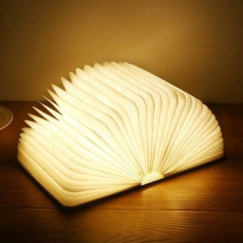 Luminária LED Livro Encantado Recarregável USB