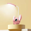 Luminária Stitch de Mesa com Apontador de Lápis USB