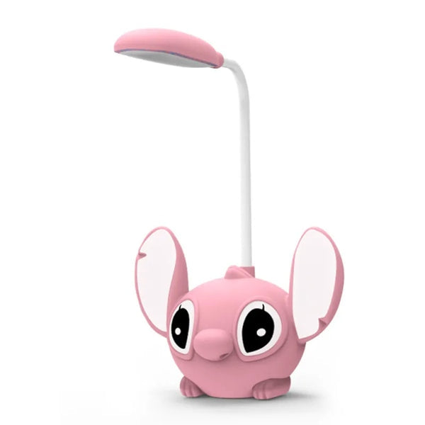 Luminária Stitch de Mesa com Apontador de Lápis USB