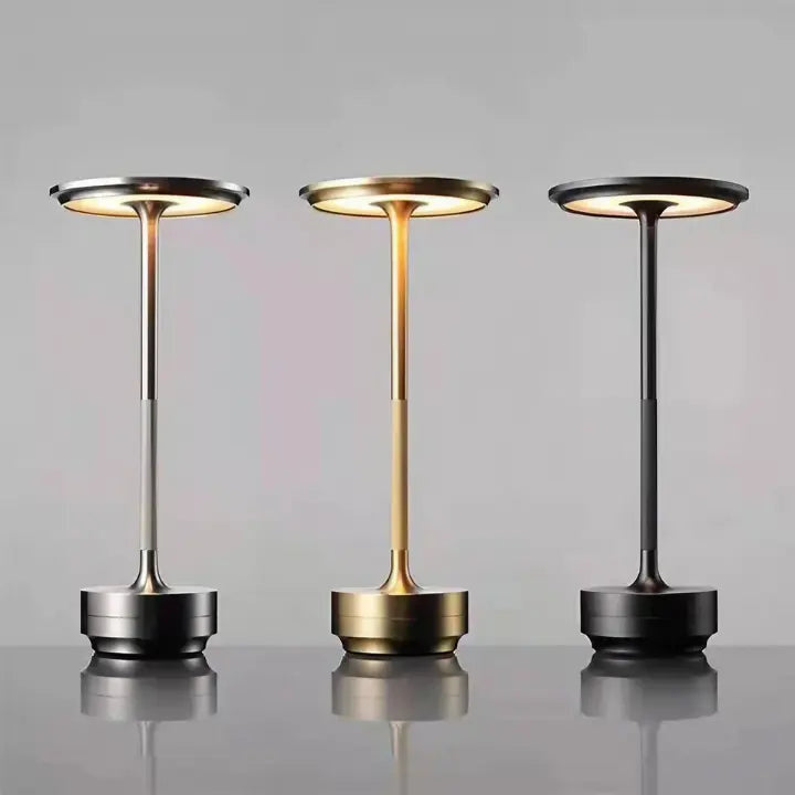 Luminária de Mesa Minimalista sem Fio Recarregável