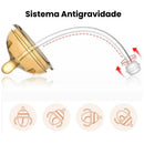 Mamadeira de Silicone Anti-Asfixia e Anti Cólica - Livre de BPA