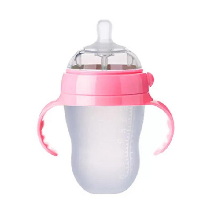 Mamadeira de Silicone Anti-Asfixia e Anti Cólica - Livre de BPA