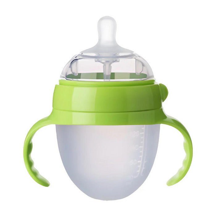 Mamadeira de Silicone Anti-Asfixia e Anti Cólica - Livre de BPA