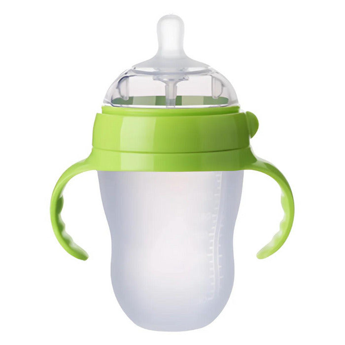 Mamadeira de Silicone Anti-Asfixia e Anti Cólica - Livre de BPA