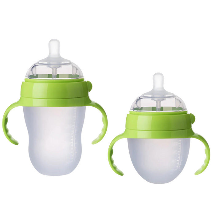 Mamadeira de Silicone Anti-Asfixia e Anti Cólica - Livre de BPA