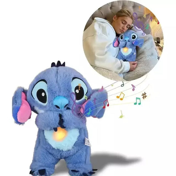 Pelúcia Stitch Musical que Respira com Led - StitchGlow