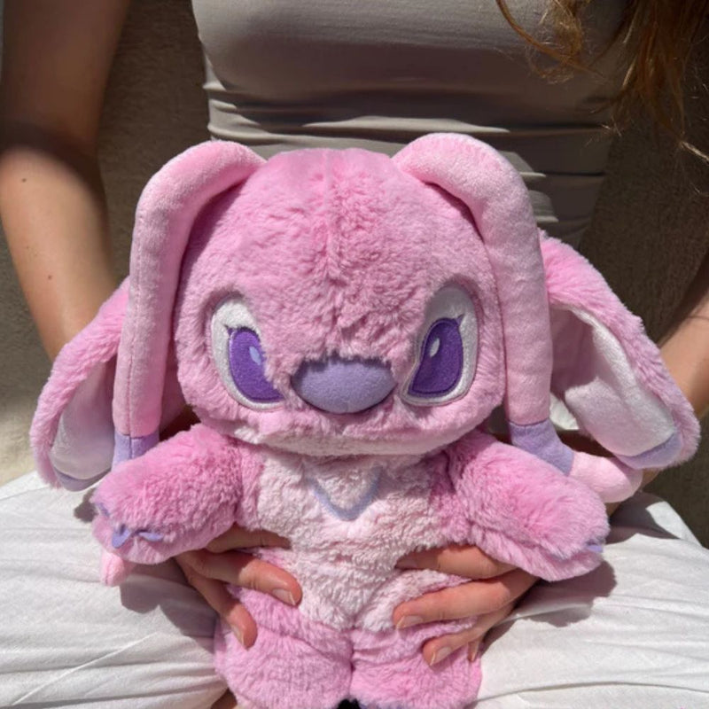 Pelúcia Stitch Térmica com Bolsa de Água Quente