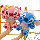 Urso Pelúcia Stitch e Angel Hawaii - TropicHug