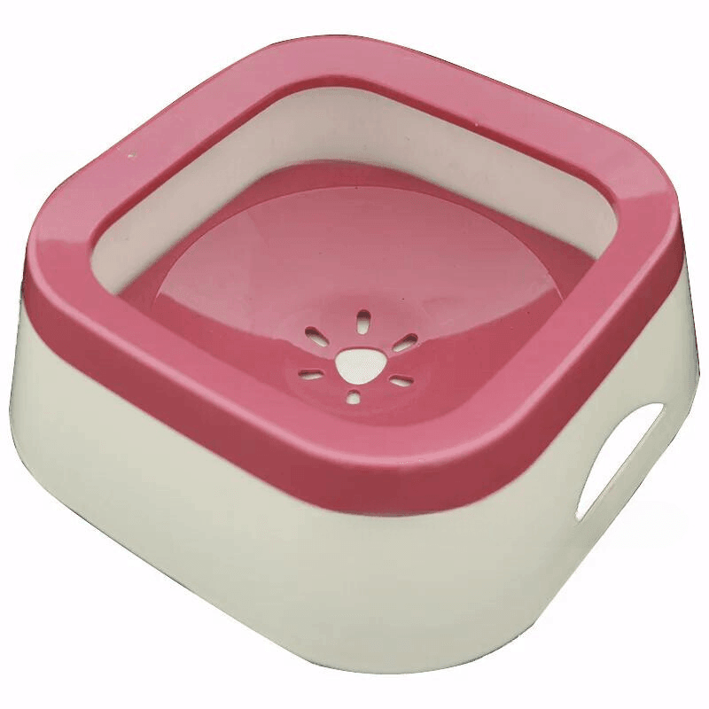 Tigela de Água para Cães Anti Respingo - Zero Splash
