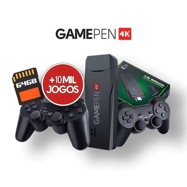 Vídeo Game Portátil 4K - Game Pen