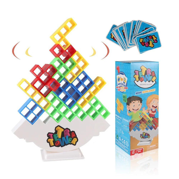 Jogo Interativo Tetra Tower® (Mistura do Jenga com o Tetris)