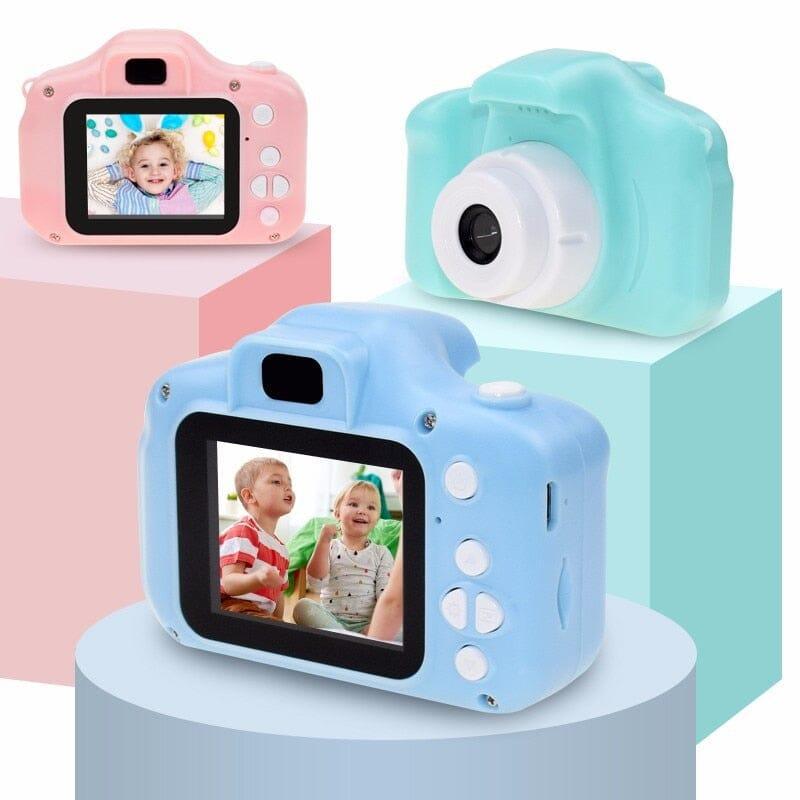 Câmera Digital Infantil 3 em 1 • Cam Kids© (Foto, Vídeo e Jogos ) + Cartão de Memória 32gb (BRINDE!)