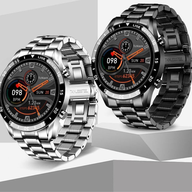 Smartwatch de Luxo - Elite Chrono + Brinde Pulseira Silicone