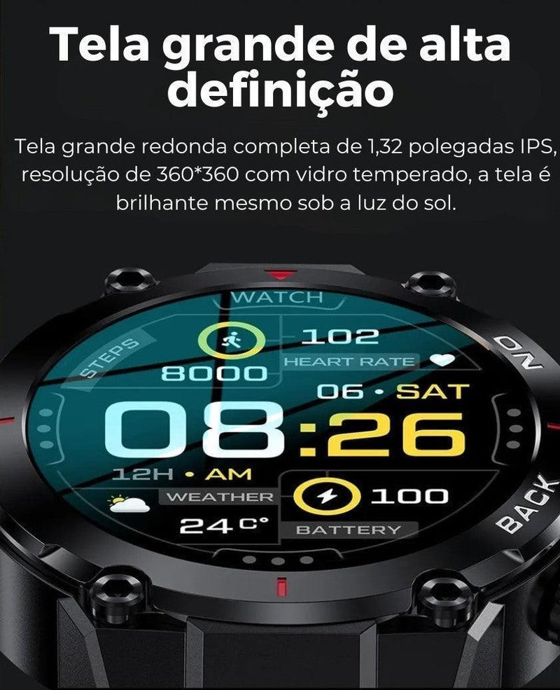 SmartWatch Masculino - Militar 360