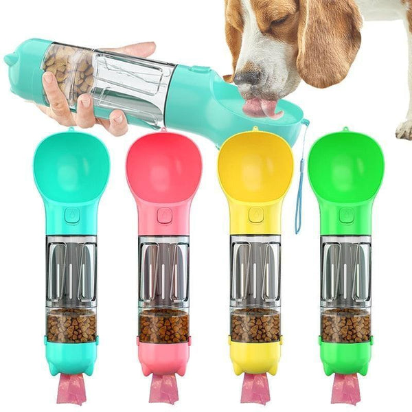 Garrafa Multifuncional 3 em 1 Para Cães - Bottle Food