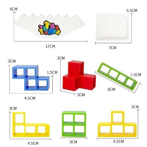 Jogo Interativo Tetra Tower® (Mistura do Jenga com o Tetris)