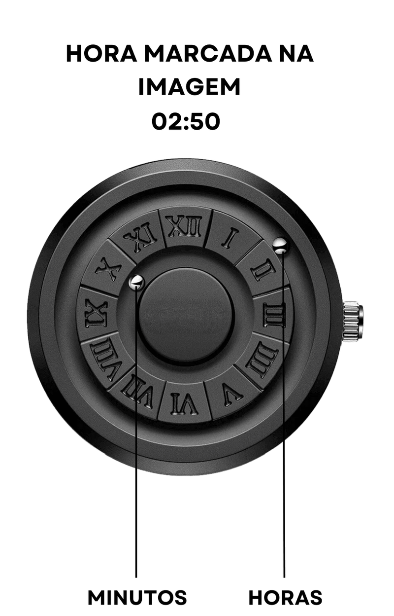 Relógio Masculino Magnético - MagWatch®