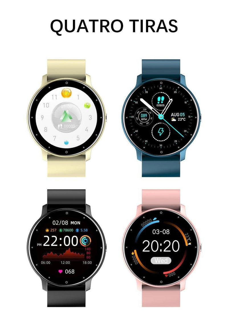 SmartWatch Multifunções  Blade S + 2 Pulseiras de Brinde
