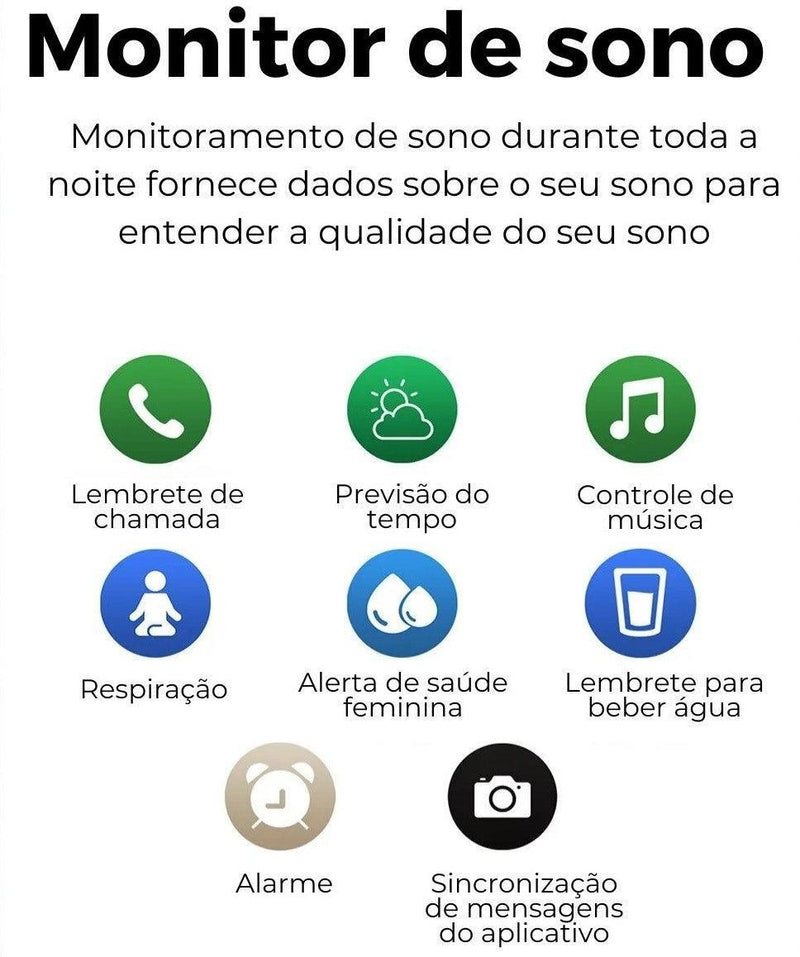 SmartWatch Masculino - Militar 360