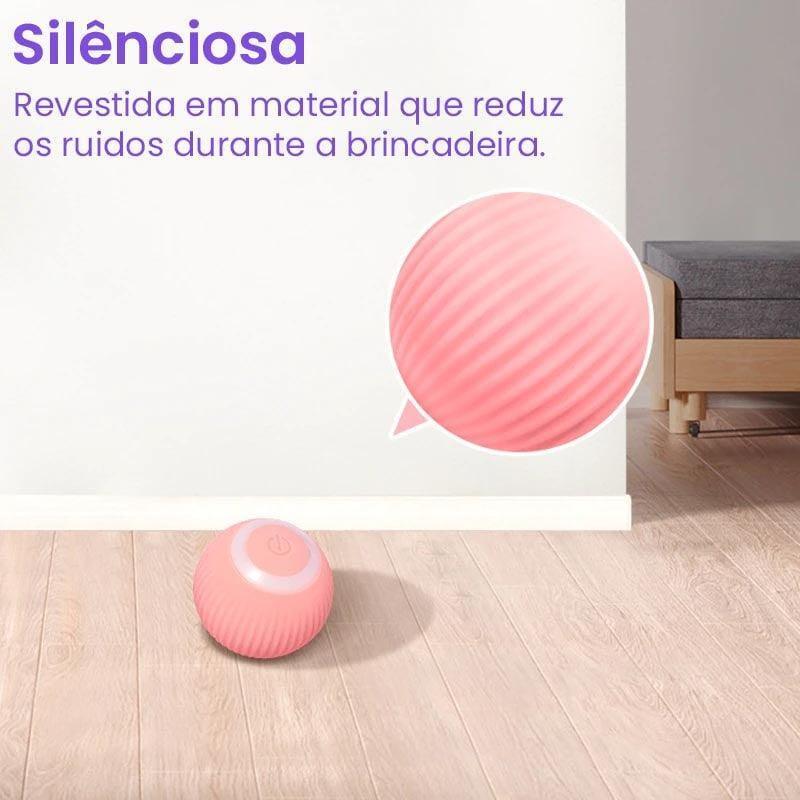 Bola Que Rola Sozinha para Gatos - Ball Rolls