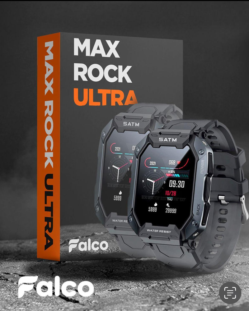 SmartWatch Max Rock Ultra + 2ª Pulseira (Brinde!) + Película Protetora (Brinde!)