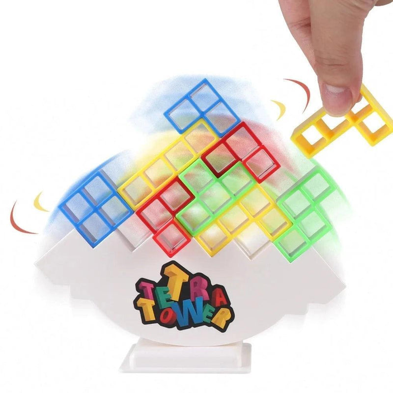 Jogo Interativo Tetra Tower® (Mistura do Jenga com o Tetris)