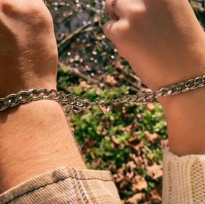 Bracelete Magnético para Casais - InLove