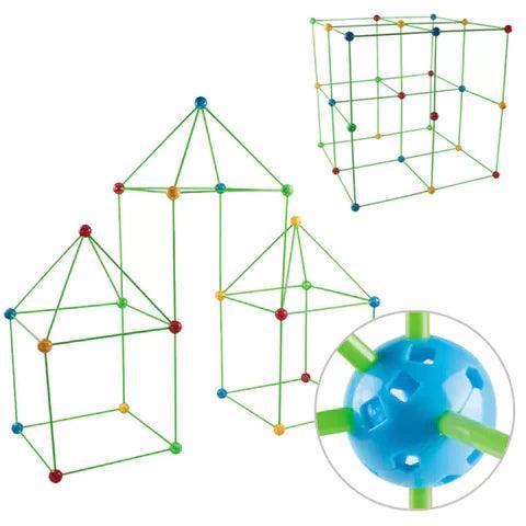 Kit de Construção Cabana Kids + Lona (BRINDE!) + Livro Desenvolvimento Infantil (BRINDE!)